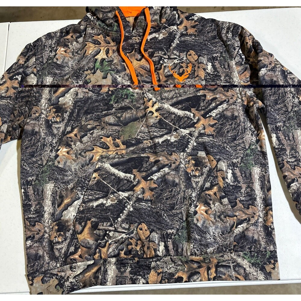 Camouflage Buckhorn River Hooded Sweatshirt Men’s Size XL New